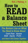 How to Read a Balance Sheet: The Bottom Line on What You Need to Know about Cash Flow, Assets, Debt, Equity, Profit…and How It all Comes Together